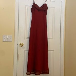 Beautiful vintage red formal dress💃